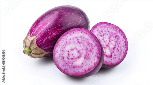 Vibrant Purple Eggplant: Cl...