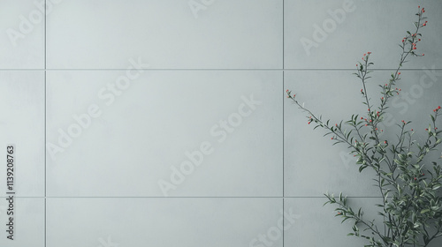 Minimalist Greenery:  A sin...