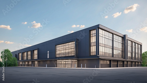 Industrial Building Model