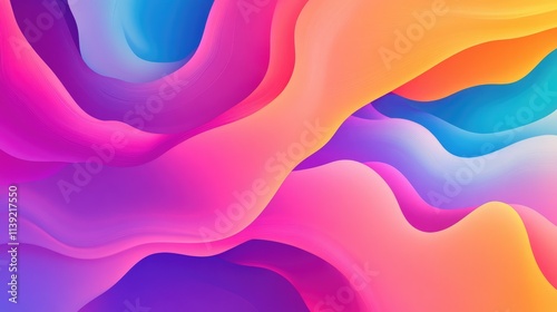 Explore fluidity in vibrant backgrounds