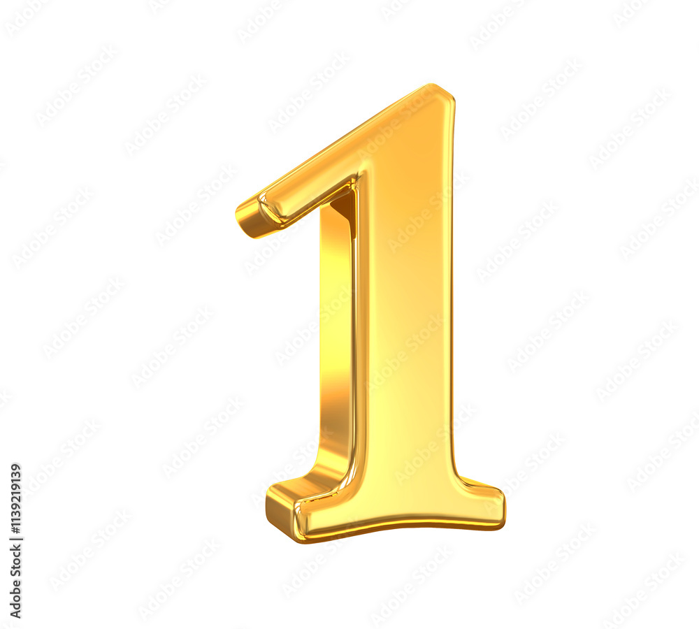 Gold Number 1 Gold Number 1