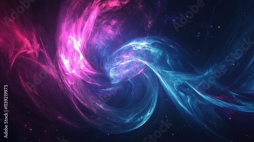 Gleaming cosmic aura backgrounds
