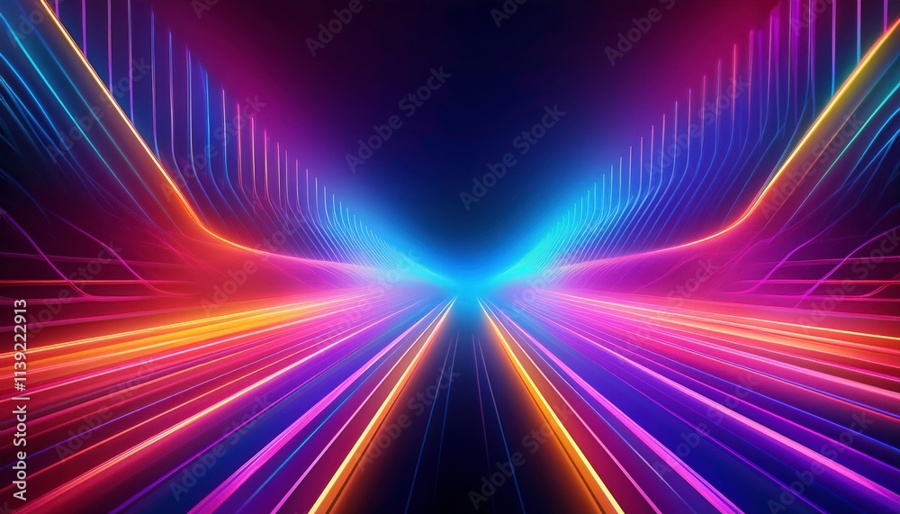 Neon Tunnel: A mesmerizing abstract journey into the heart of a vibrant, neon-lit tunnel. The abstract design evokes a sense of speed and energy, creating a dynamic and futuristic atmosphere. Neon Tunnel: A mesmerizing abstract journey into the heart of a vibrant, neon-lit tunnel. The abstract design evokes a sense of speed and energy, creating a dynamic and futuristic atmosphere.