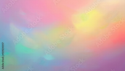 Dreamy Pastel Abstract Background: A captivating ethereal backdrop with soft, swirling hues of pink, yellow, and blue, creating a dreamy and calming atmosphere.