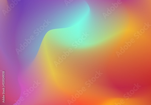 abstract red purple orange yellow mesh gradient background. gradation backdrop multicolor simple banner.