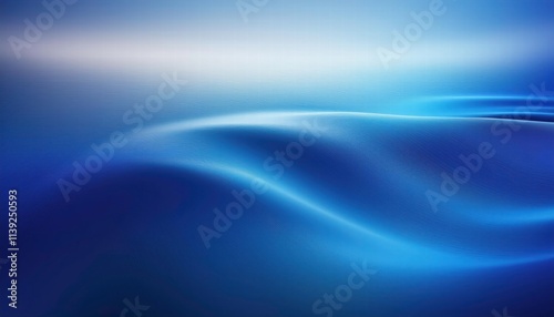 Abstract Blue Swirl:  A gentle, abstract blue wave ripples across a serene background, suggesting movement, tranquility, and the endless possibilities of the digital world.  