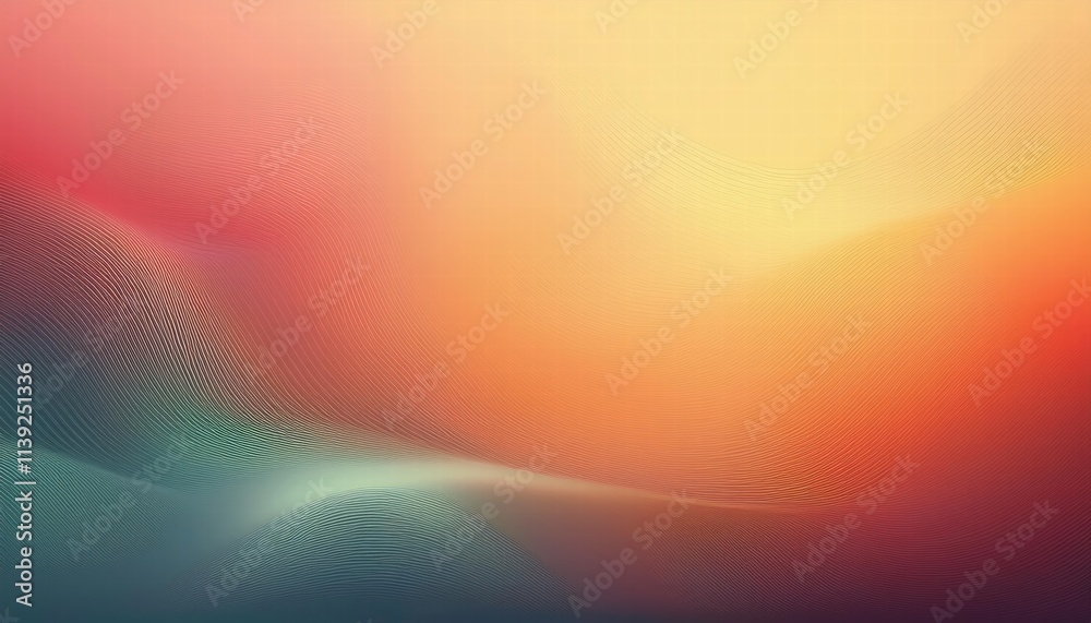 Naklejka premium Warm Sunset Hues: Abstract Background 