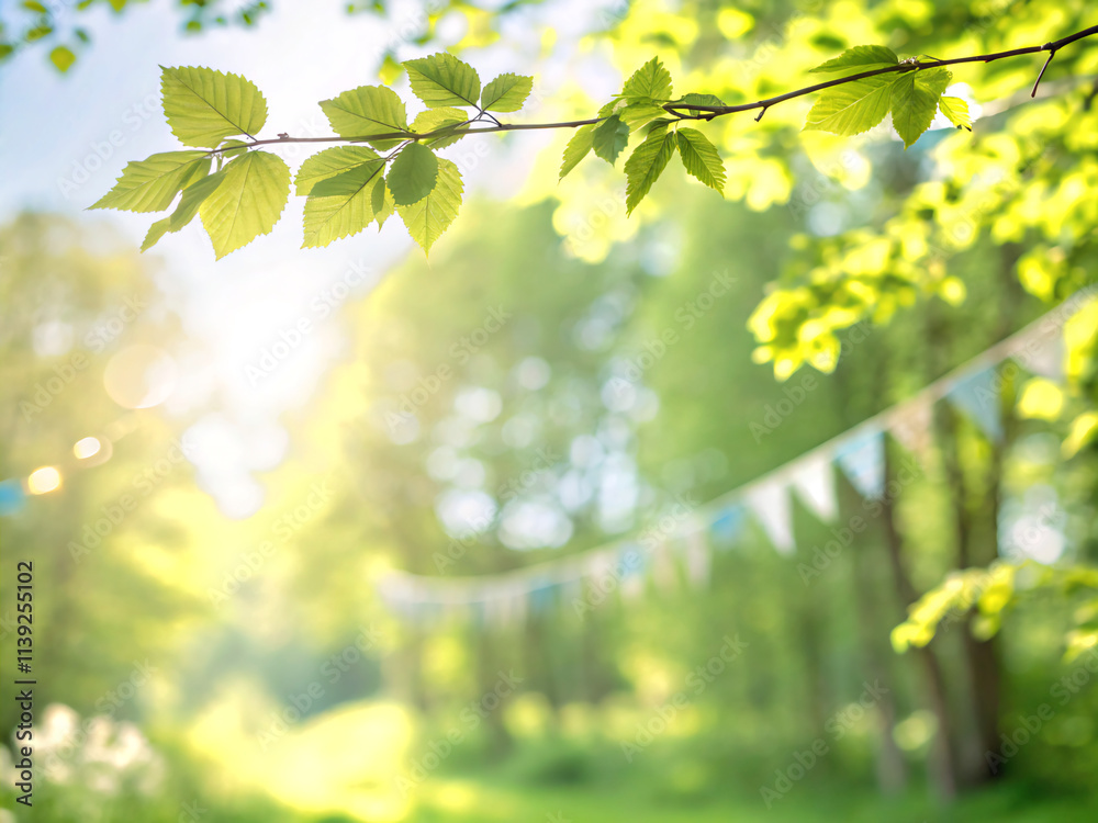 Obraz premium leaves. tree, nature, leaf, spring, branch, forest, leaves, foliage, plant, summer, sky, sun, sunlight, growth, branches, garden, trees, woods, beauty, green, freshness, blue, environment, light, colo