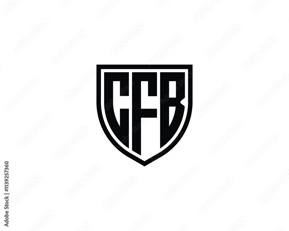CFB Logo design vector template. CFB CFB Logo design vector template. CFB