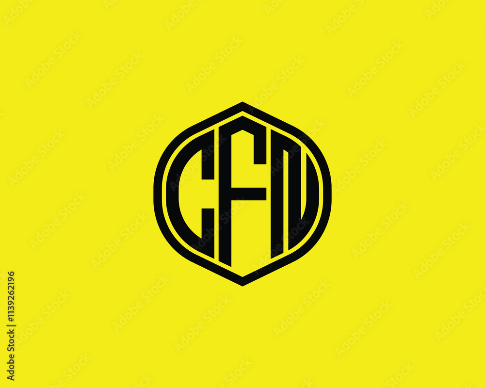 Obraz premium CFN logo design vector template. CFN