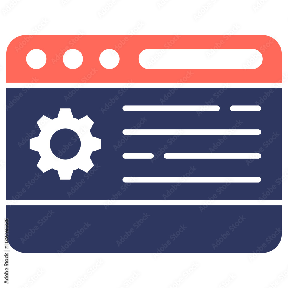 Browser Settings Icon Browser Settings Icon