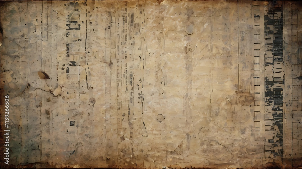 Naklejka premium Vintage dirty grunge scan paper texture. Old worn overlay distressed background. Vintage scratched glitch effect for design.