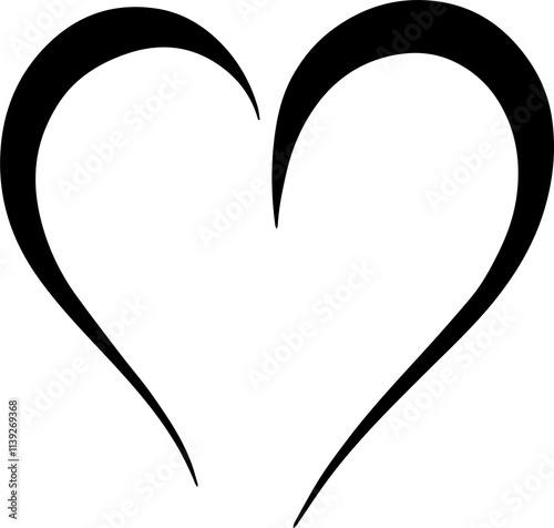 Spiritual Tribal Heart Symbols