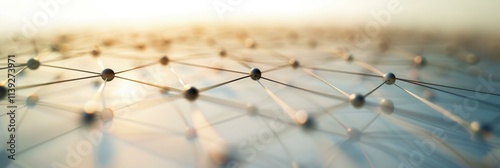 Abstract Network: Interconnected Nodes and Links in a Complex System