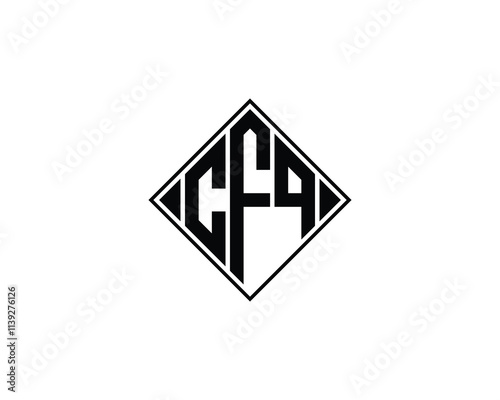 Free Download CFQ logo design vector template. CFQ - GFXLoad
