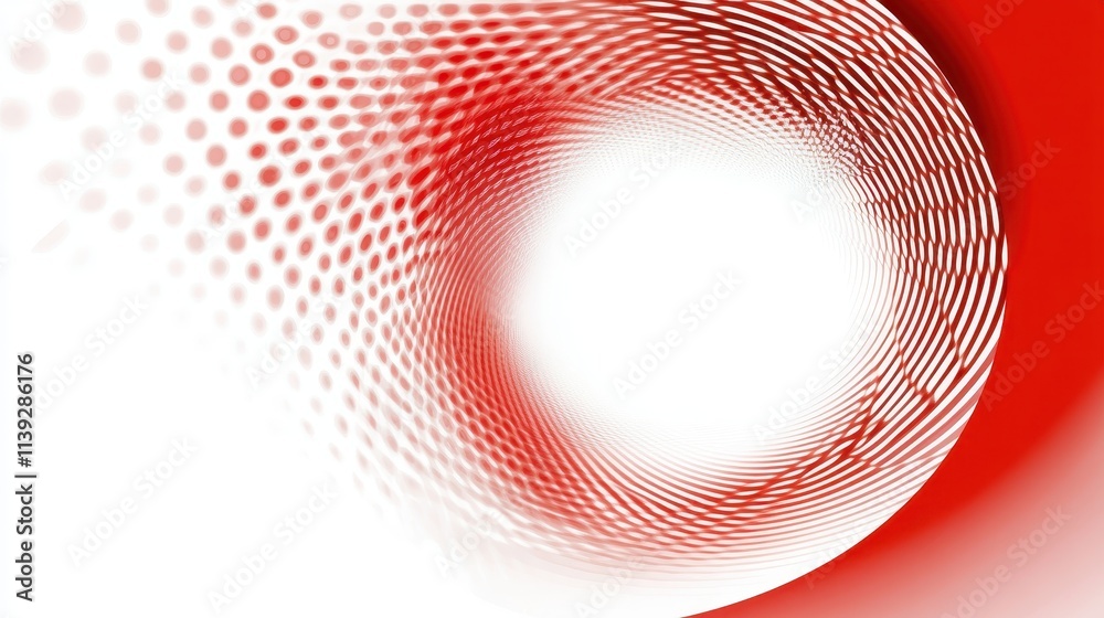 Stylized Infinite Waves with Bold Gradients and Light Effects