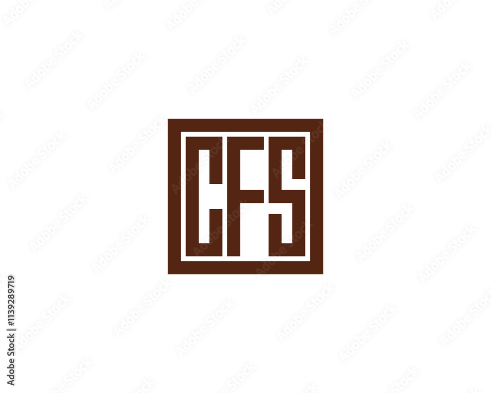 CFS logo design vector template. CFS CFS logo design vector template. CFS