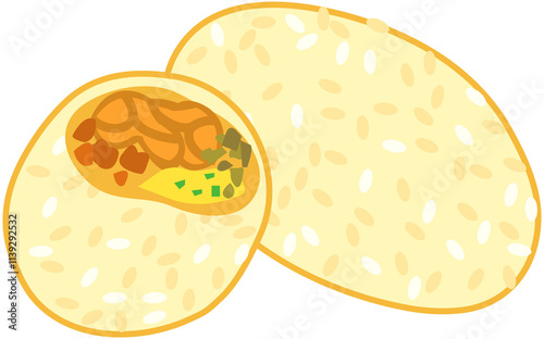 Rice Ball Icon 

