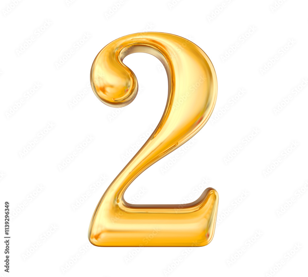 Gold Number 2 Gold Number 2