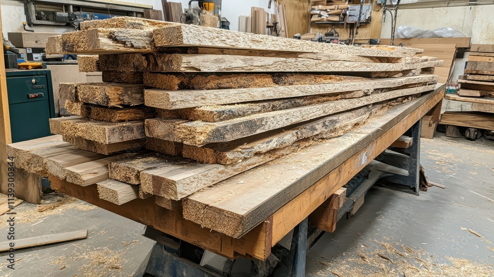 Stack of reclaimed wood planks, showing texture and age. Perfect for rustic projects, DIY, and carpentry backgrounds. Stack of reclaimed wood planks, showing texture and age. Perfect for rustic projects, DIY, and carpentry backgrounds.