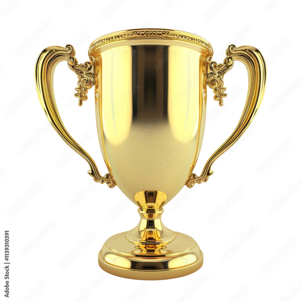 Golden Trophy Award for Excellence and Achievement, Symbol of Success and Victory in Competitions and Celebrations Golden Trophy Award for Excellence and Achievement, Symbol of Success and Victory in Competitions and Celebrations
