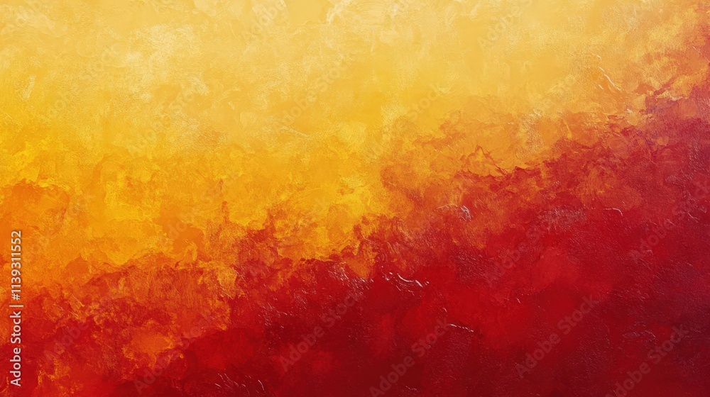 Obraz premium Abstract fiery orange and red textured background