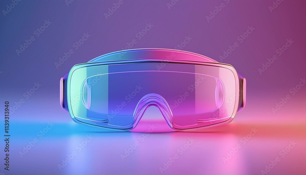 3D illustrations from consumer and future technology concepts: Augmented reality glasses, user interface holograms. 3D illustrations from consumer and future technology concepts: Augmented reality glasses, user interface holograms.