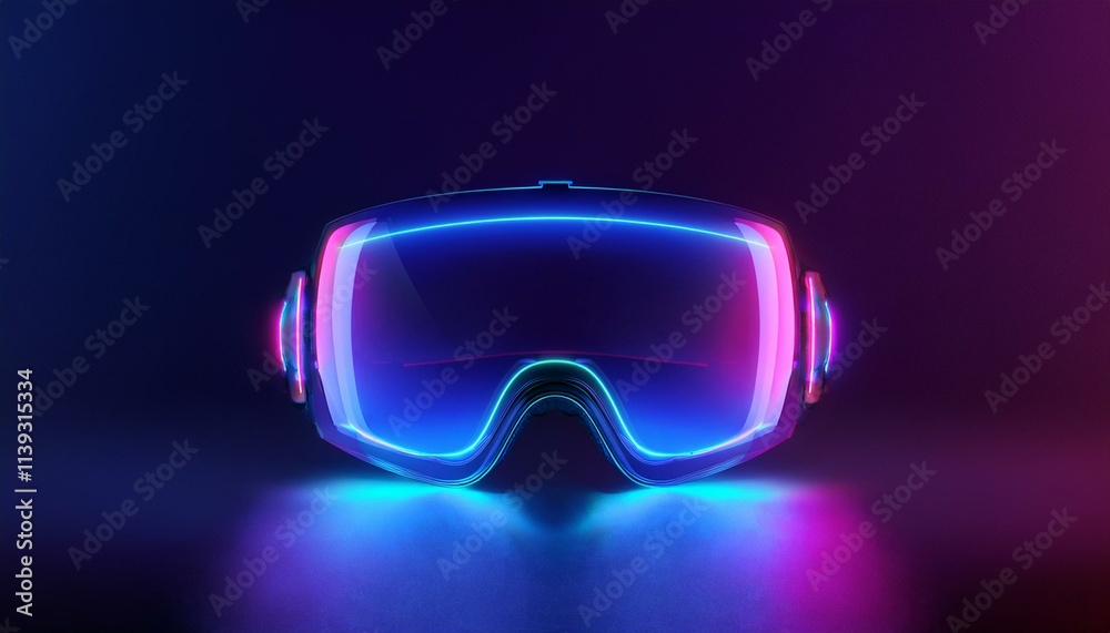 3D illustrations from consumer and future technology concepts: Augmented reality glasses, user interface holograms. 3D illustrations from consumer and future technology concepts: Augmented reality glasses, user interface holograms.