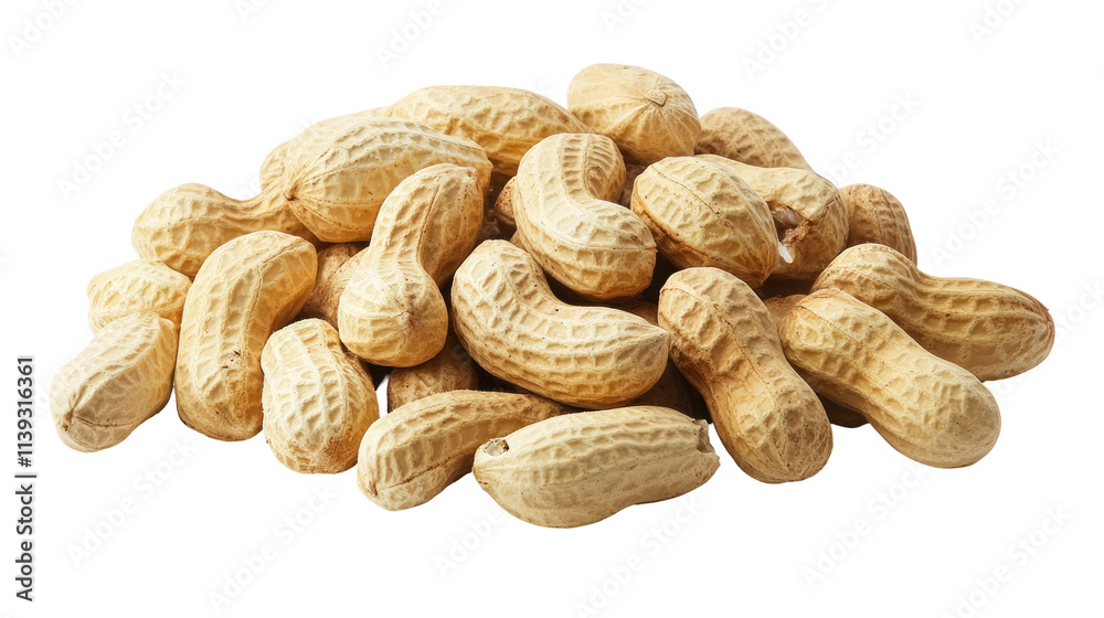 Raw Peanuts in Their Natural Shells Raw Peanuts in Their Natural Shells