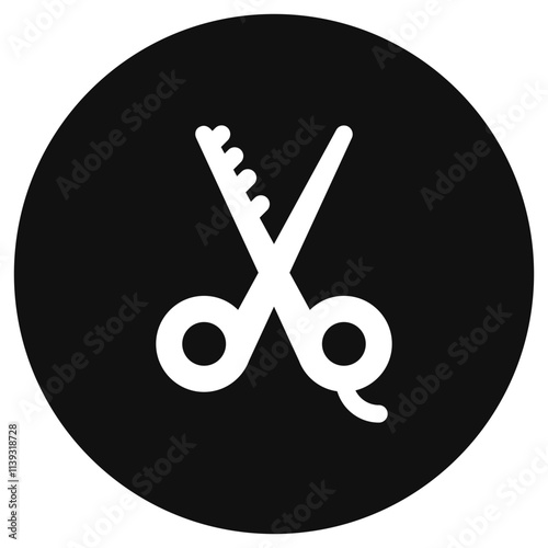 Editable shears vector icon. Barbershop, lifestyle, grooming. Part of a big icon set family. Perfect for web and app interfaces, presentations, infographics, etc