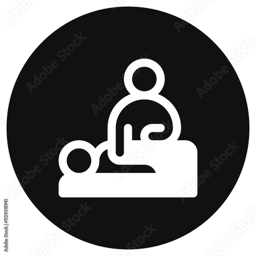 Editable massage vector icon. Wellness, spa, relaxation. Part of a big icon set family. Perfect for web and app interfaces, presentations, infographics, etc