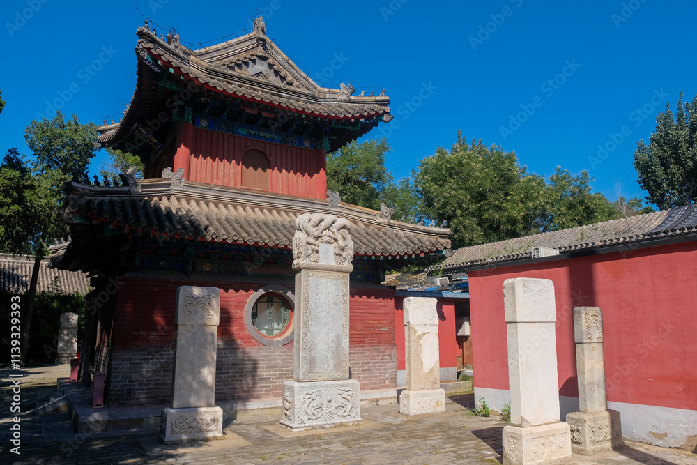 Fayuan Temple (Tang Dynasty Minzhong Temple Site), Beijing, China Fayuan Temple (Tang Dynasty Minzhong Temple Site), Beijing, China