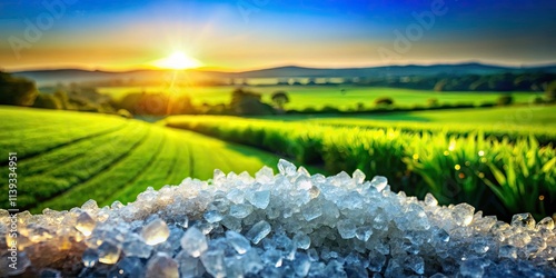 Magnesium Sulfate Crystals and Natural Elements - Health Benefits and Industrial Applications of Epsom Salt in Nature, Agriculture, and Wellness