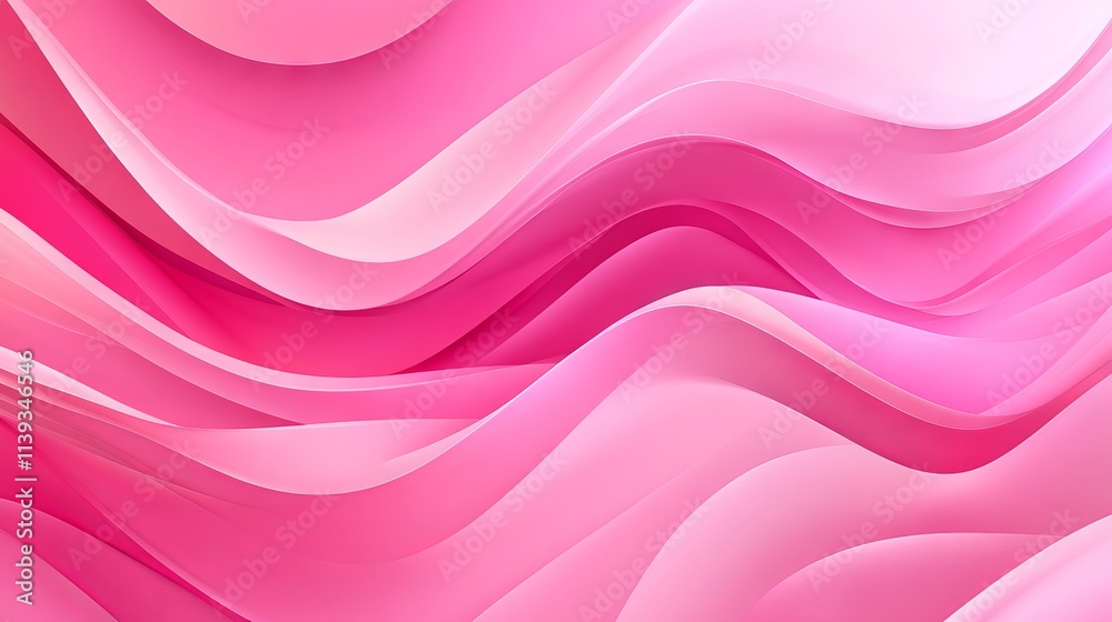 Fototapeta premium Pink abstract background with vector graphic design elements, ideal for banner patterns and template layouts