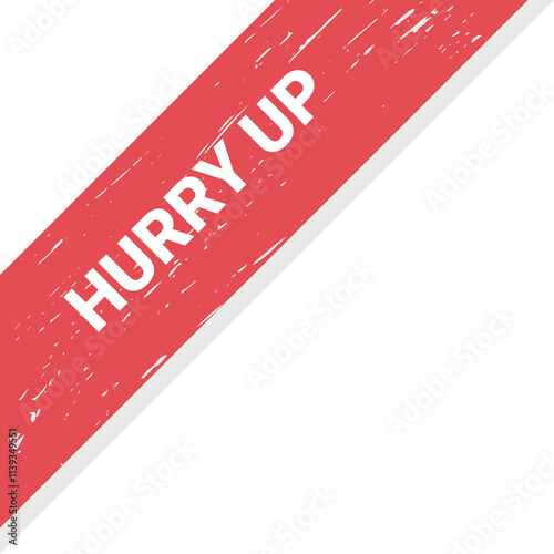 ribbon side corner hurry up