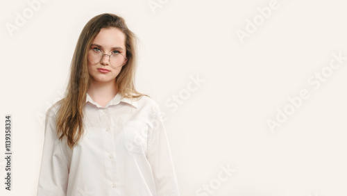 Εκτύπωση καμβά Serious teenager portrait