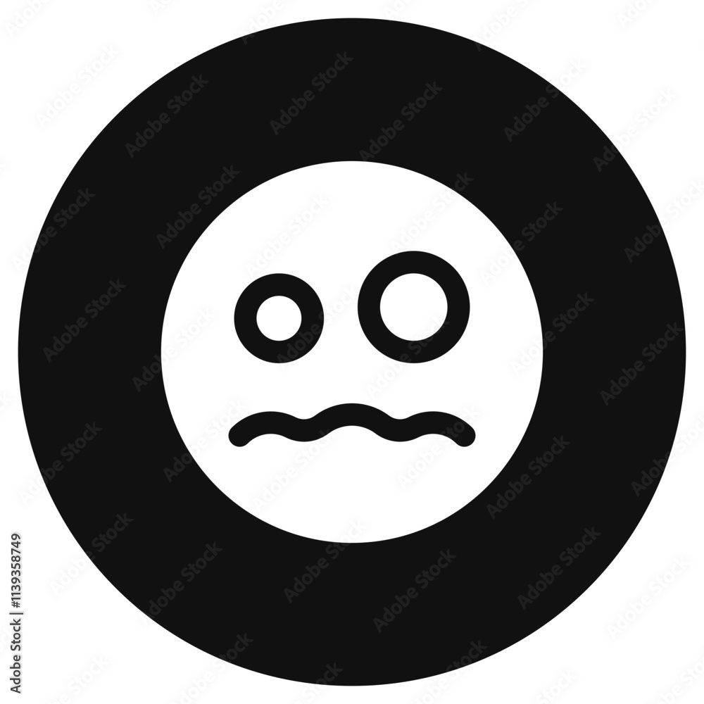 Editable scared face expression emoticon vector icon. Part of a big icon set family. Part of a big icon set family. Perfect for web and app interfaces, presentations, infographics, etc Editable scared face expression emoticon vector icon. Part of a big icon set family. Part of a big icon set family. Perfect for web and app interfaces, presentations, infographics, etc