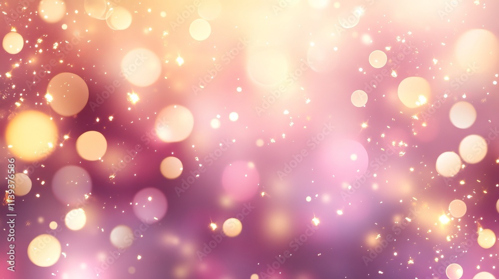 Soft pastel pink bokeh background with blurred golden lights, elegant and festive abstract backdrop for celebrations, weddings, and holiday-themed designs Soft pastel pink bokeh background with blurred golden lights, elegant and festive abstract backdrop for celebrations, weddings, and holiday-themed designs