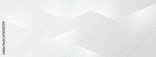 Soft abstract white and gray background featuring a smooth, blurred pattern. Light white gradient design ideal for modern, minimalist vector projects and layouts.
