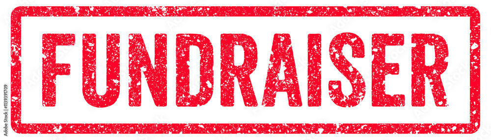 Fundraiser Stamp Transparent Seal, Red Grunge Fundraiser Word Rubber Stamp Seal Fundraiser Stamp Transparent Seal, Red Grunge Fundraiser Word Rubber Stamp Seal