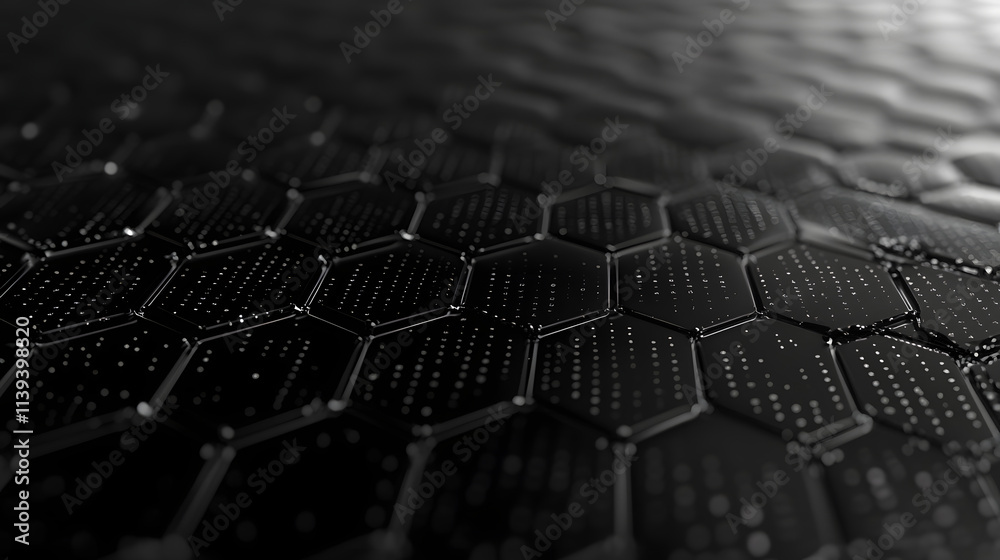 Network connection concept black background vector illustration. Futuristic hexagon perspective wide angle lanscape. Futuristic honeycomb concept. 3d landscape. Big data digital background
Network connection concept black background vector illustration. Futuristic hexagon perspective wide angle lanscape. Futuristic honeycomb concept. 3d landscape. Big data digital background