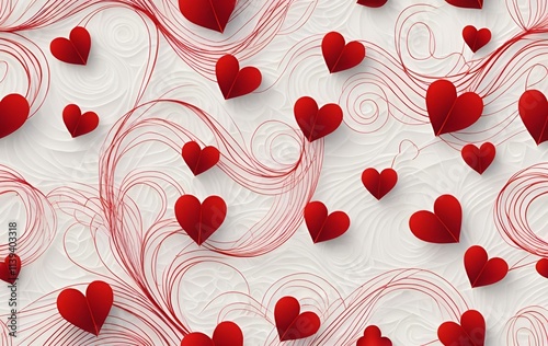 Heart background image, anniversary, love, birthday, Valentine's Day photo