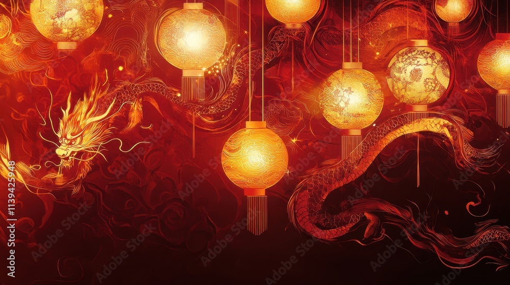 Chinese new year 2025 concept,Red snake flat lay top view, Happy Chinese new year with Red envelope and gold ingot,blessing, wealth on red background with copy space for your text. Chinese new year 2025 concept,Red snake flat lay top view, Happy Chinese new year with Red envelope and gold ingot,blessing, wealth on red background with copy space for your text.
