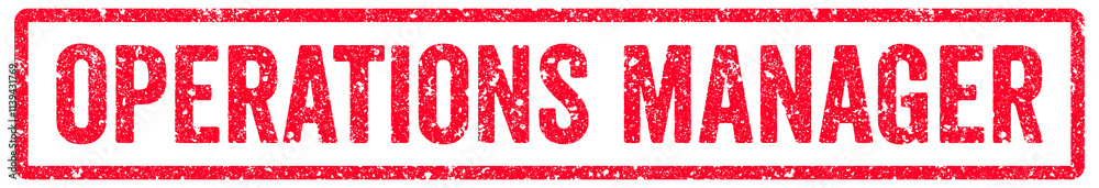 Operations Manager Stamp Transparent Seal, Red Grunge Operations Manager Word Rubber Stamp Seal Operations Manager Stamp Transparent Seal, Red Grunge Operations Manager Word Rubber Stamp Seal