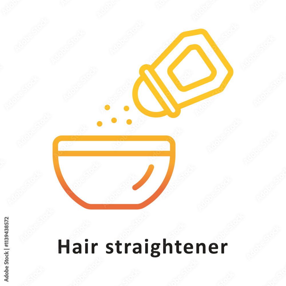 Salt pot Vector Gradient Outline Icon. Eps 10 File Salt pot Vector Gradient Outline Icon. Eps 10 File