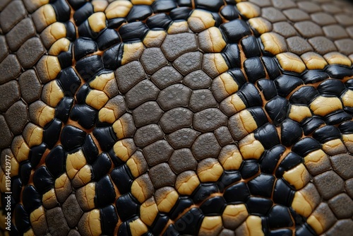 Detailed Close Up Of Reptile Skin Texture