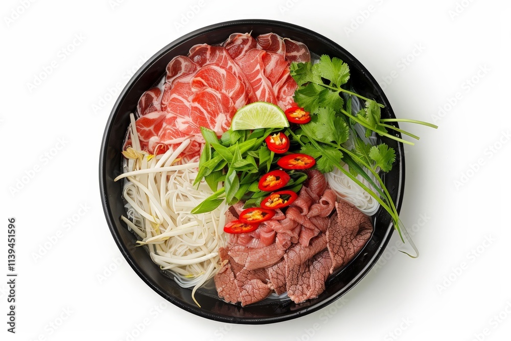 Delicious Vietnamese Pho Soup Delicious Vietnamese Pho Soup