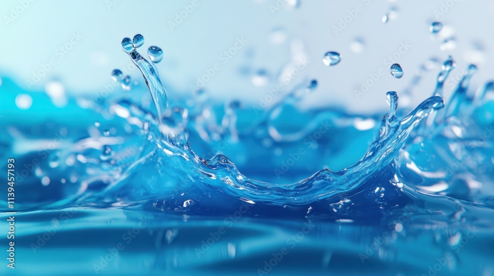 Aqua Symphony: A Captivating Water Splash Aqua Symphony: A Captivating Water Splash
