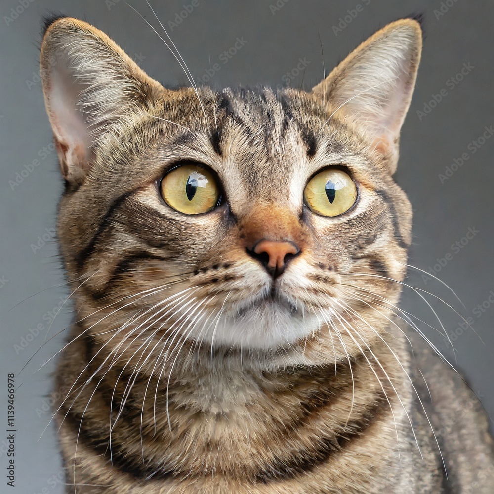 Naklejka premium Cat