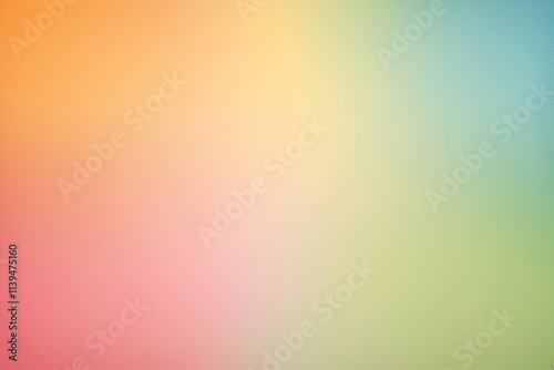 The image is a gradient background with a blend of warm and cool colors. It starts with a bright pink, transitions to yellow, and then fades into a light green.
